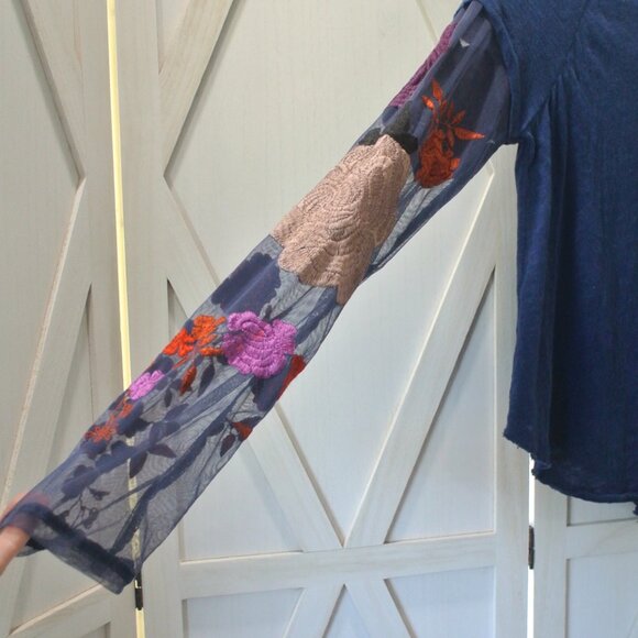 Free People Take Me Away Twofer in Blue Combo - Picture 5 of 6